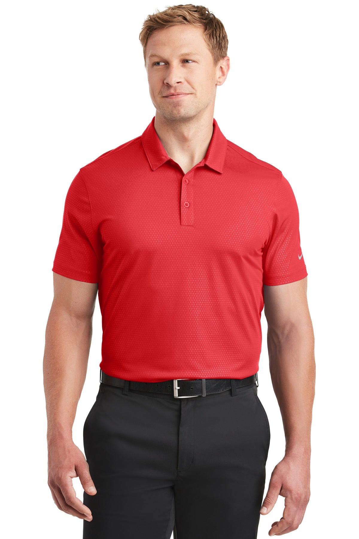 Nike Dri-FIT Embossed Tri-Blade Polo. 838964