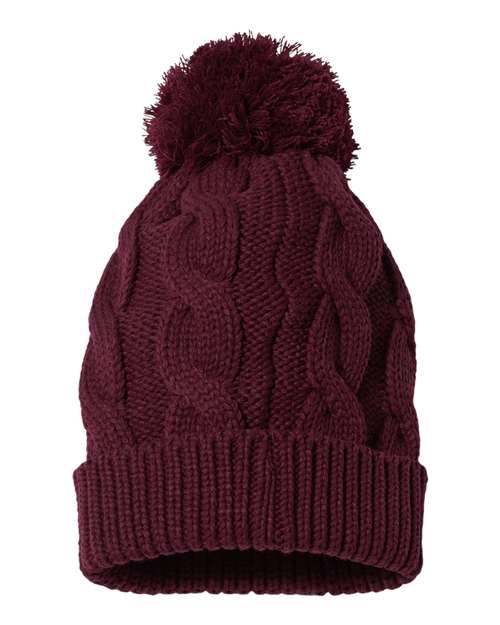 Chunk Twist Cuffed Beanie