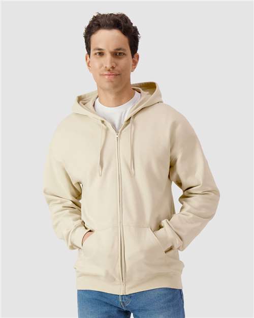 Softstyle® Full-Zip Hooded Sweatshirt