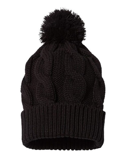 Chunk Twist Cuffed Beanie