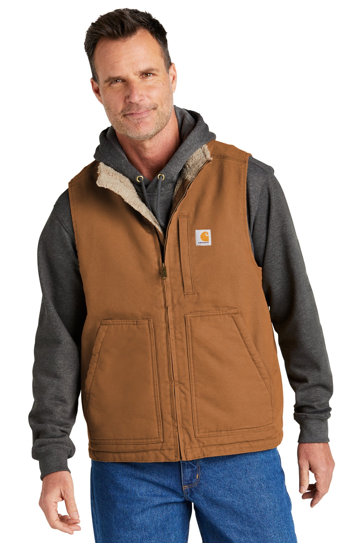 Carhartt ®  Sherpa-Lined Mock Neck Vest CT104277