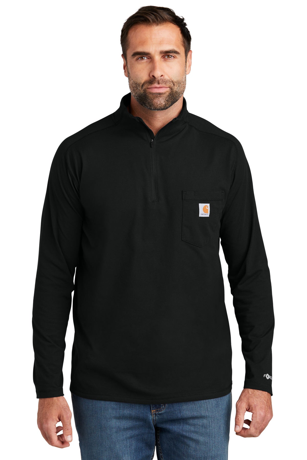 Carhartt Force ®  1/4-Zip Long Sleeve T-Shirt CT106660