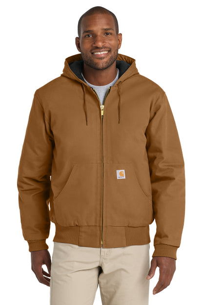 Carhartt  ®  Quilted-Flanne-Lined Duck Active Jac. CT106677