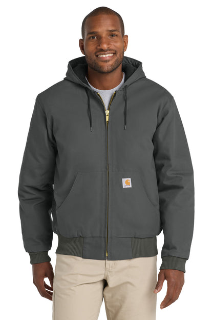 Carhartt  ®  Quilted-Flanne-Lined Duck Active Jac. CT106677