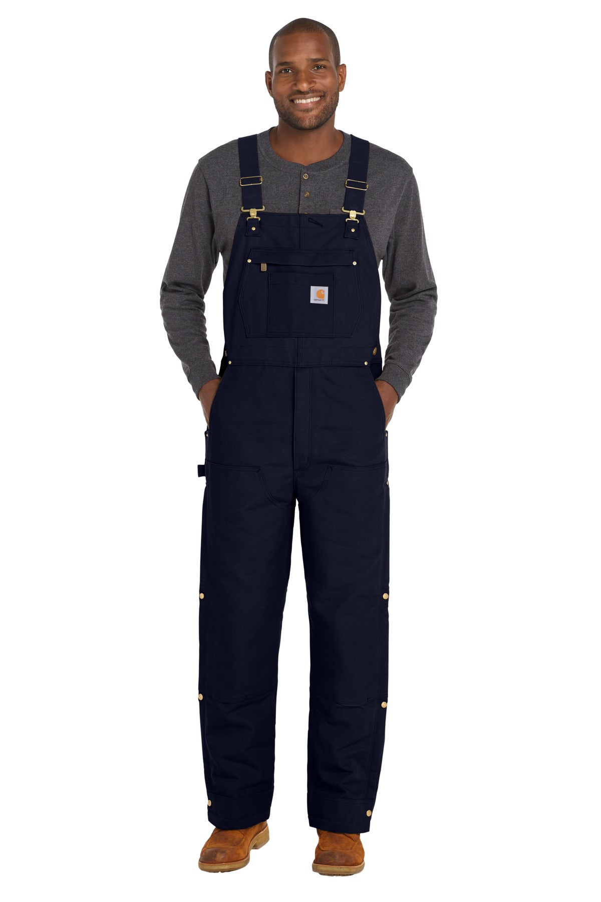 Carhartt ®  Short Firm Duck Insulated Bib Overalls CTS106672