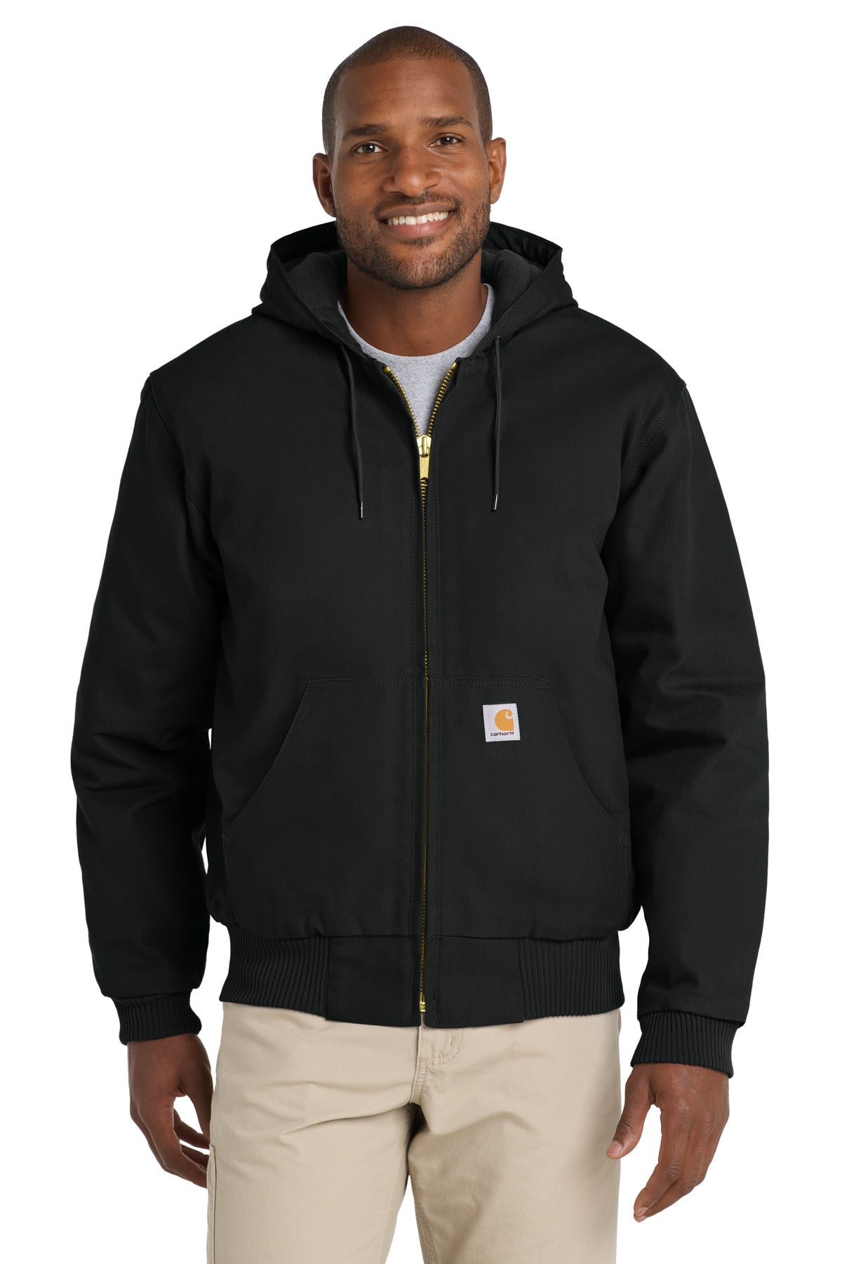 Carhartt  ®  Tall Quilted-Flannel-Lined Duck Active Jac. CTT106677