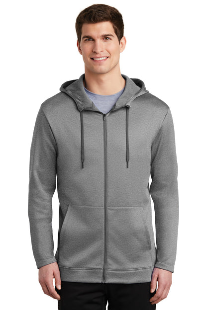 Nike Therma-FIT Full-Zip Fleece Hoodie. NKAH6259