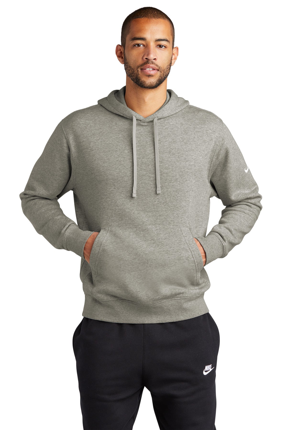 Nike Club Fleece Sleeve Swoosh Pullover Hoodie NKDR1499