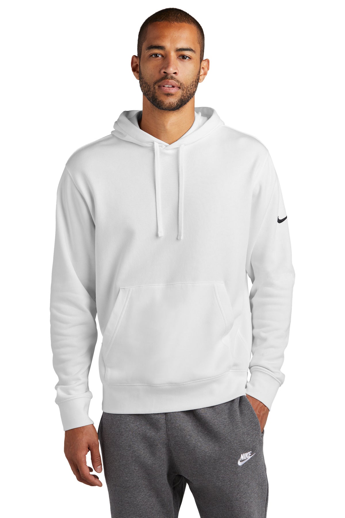 Nike Club Fleece Sleeve Swoosh Pullover Hoodie NKDR1499