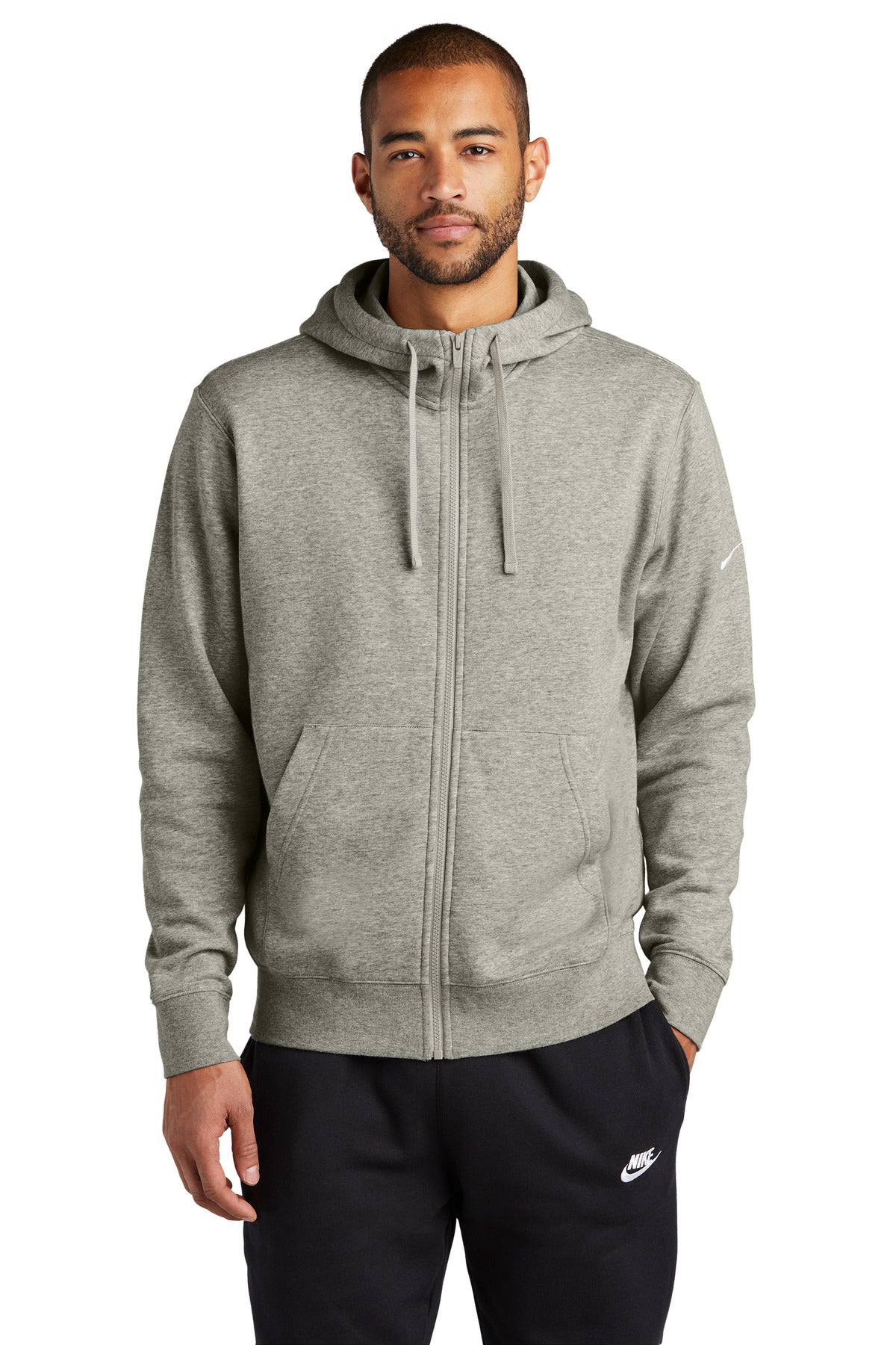 Nike Club Fleece Sleeve Swoosh Full-Zip Hoodie NKDR1513