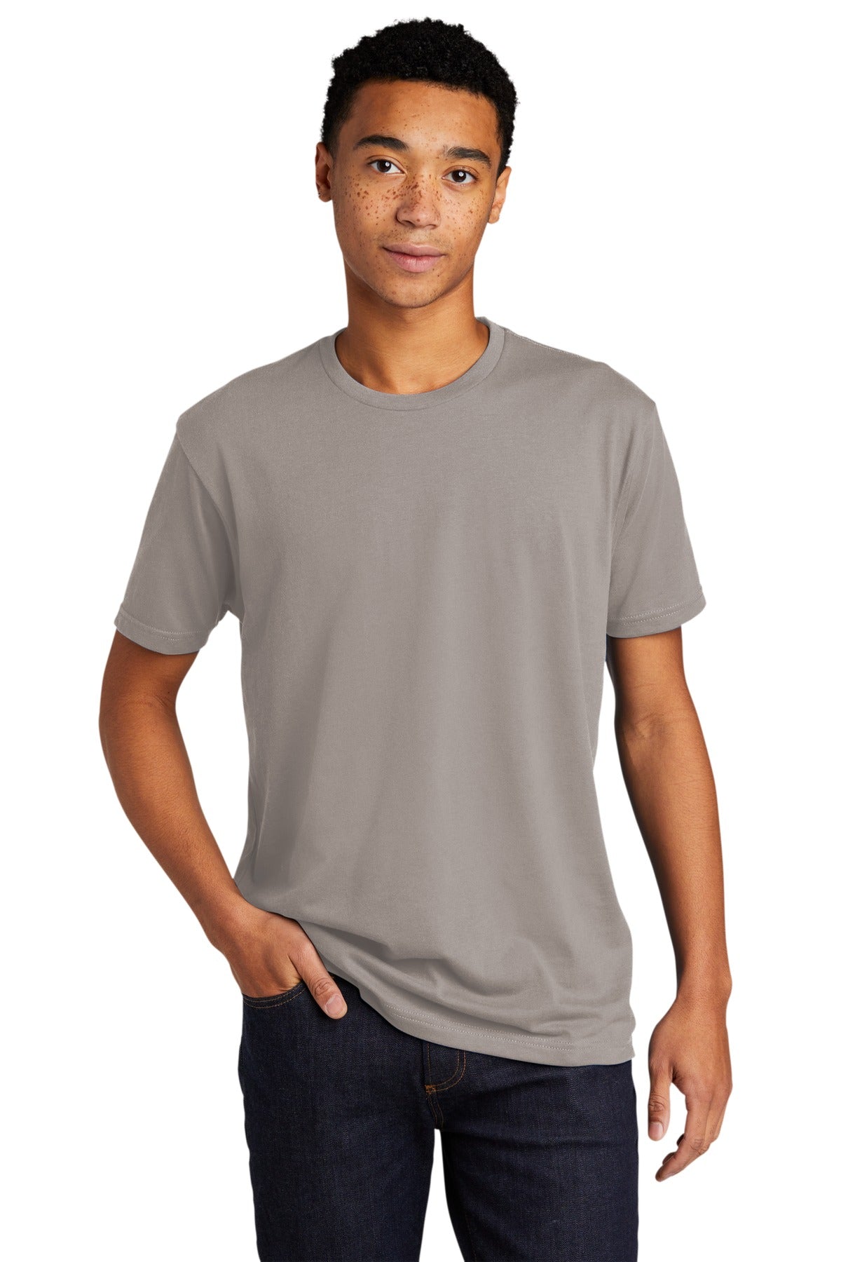 Next Level Apparel ®   Unisex CVC Sueded Tee. NL6410