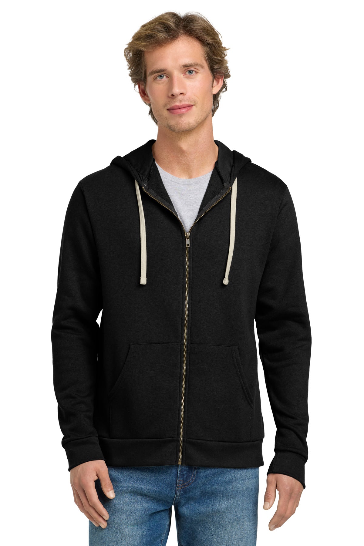 Next Level Apparel ®  Unisex Santa Cruz Zip Hoodie. NL9602