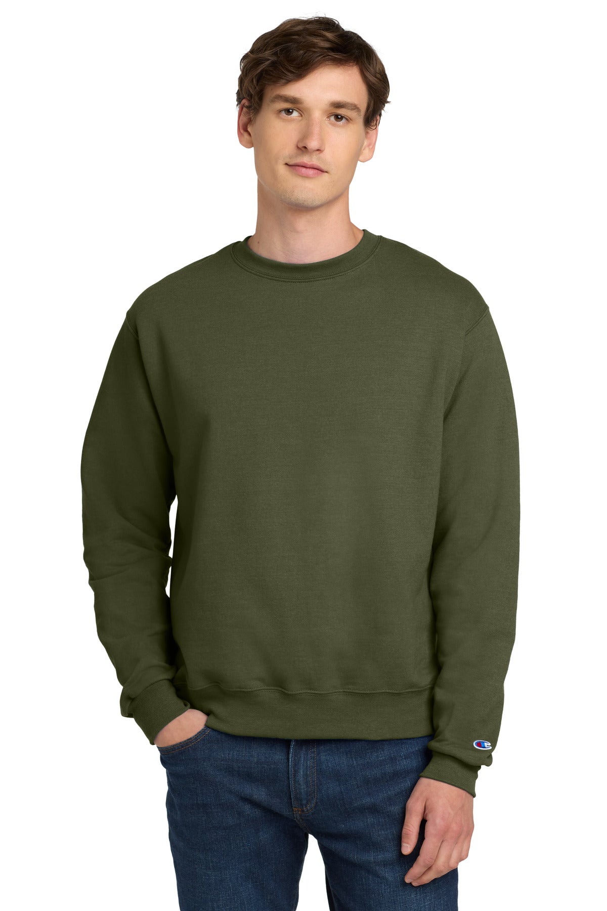 Champion ®   Powerblend ®  Crewneck Sweatshirt. S6000