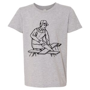 Youth CVC Unisex Jersey Tee Thumbnail