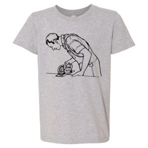 Youth CVC Unisex Jersey Tee Thumbnail