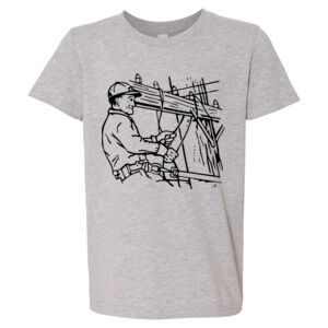 Youth CVC Unisex Jersey Tee Thumbnail