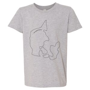 Youth CVC Unisex Jersey Tee Thumbnail