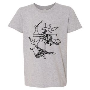 Youth CVC Unisex Jersey Tee Thumbnail