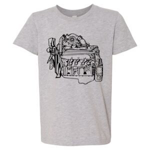 Youth CVC Unisex Jersey Tee Thumbnail